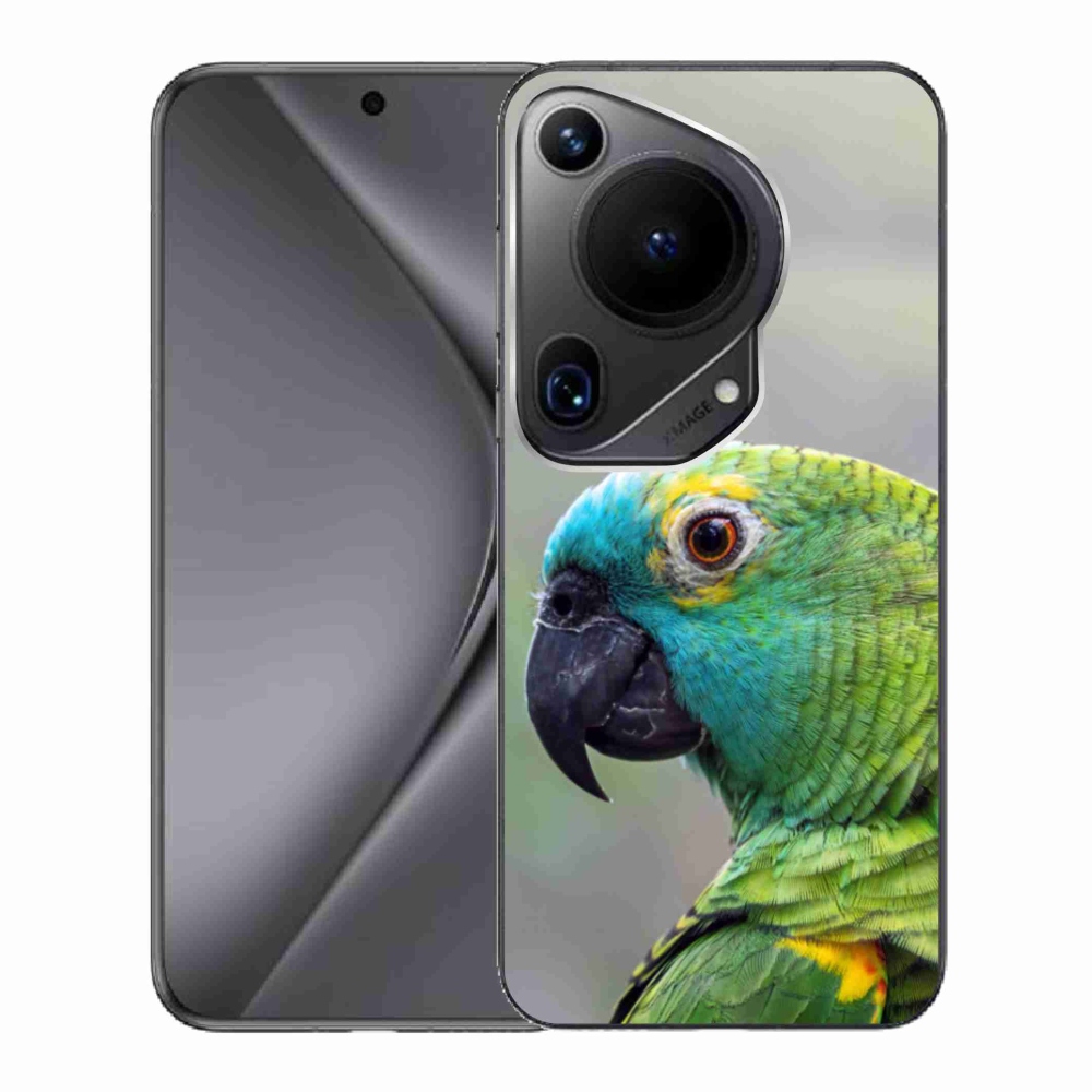 Gélový kryt mmCase na Huawei Pura 70 Ultra - papagáj amazoňan