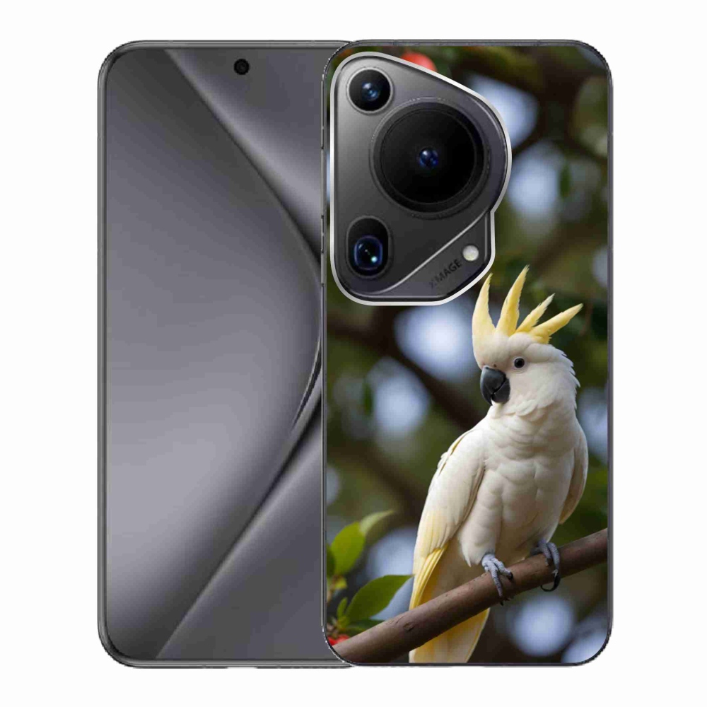 Gélový kryt mmCase na Huawei Pura 70 Ultra - papagáj kakadu 3