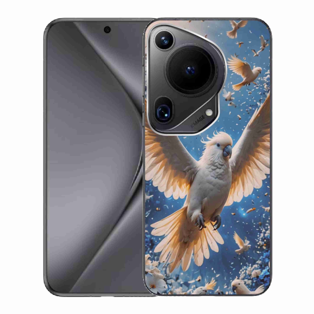 Gélový kryt mmCase na Huawei Pura 70 Ultra - papagáj kakadu