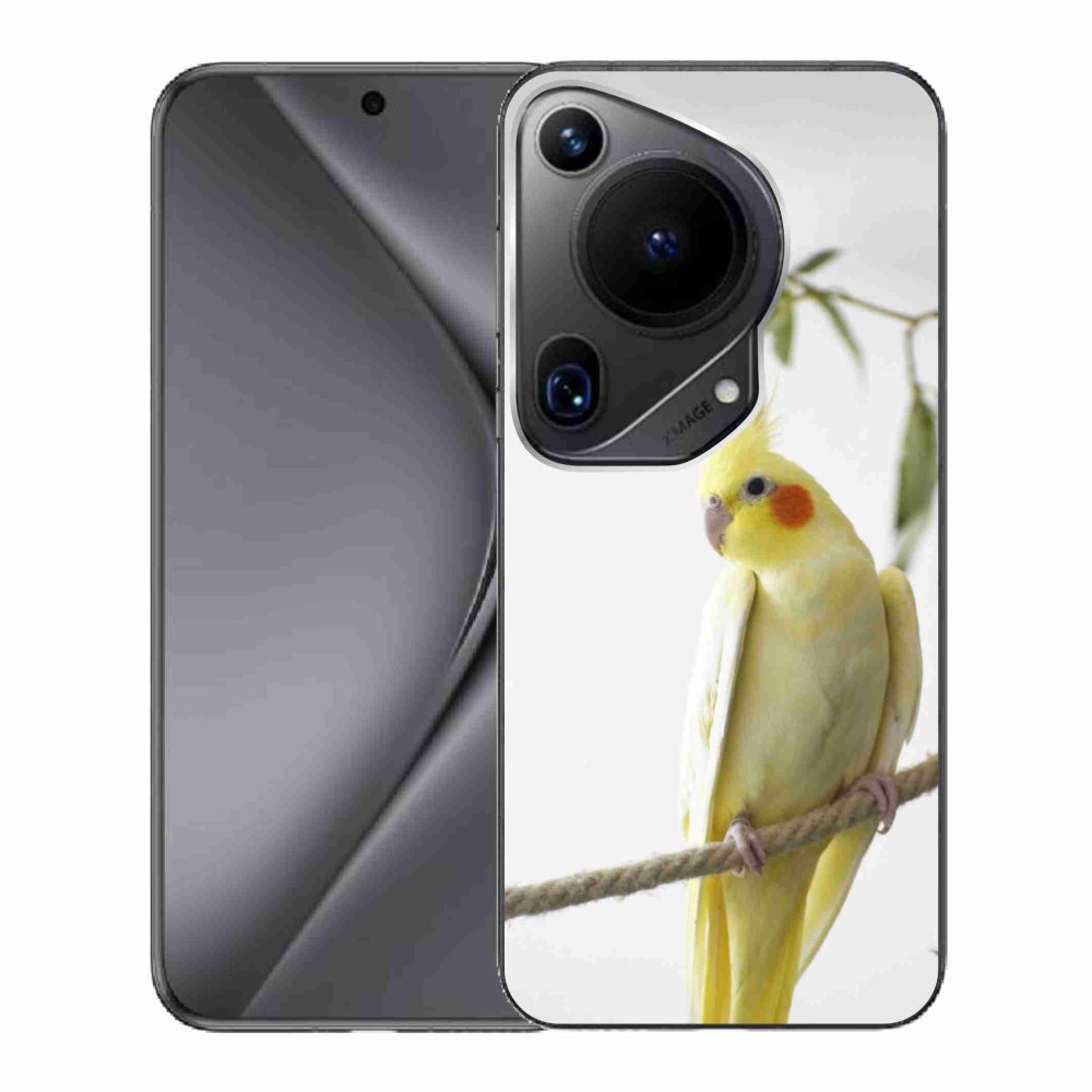 Gélový kryt mmCase na Huawei Pura 70 Ultra - papagáj korela chocholatá