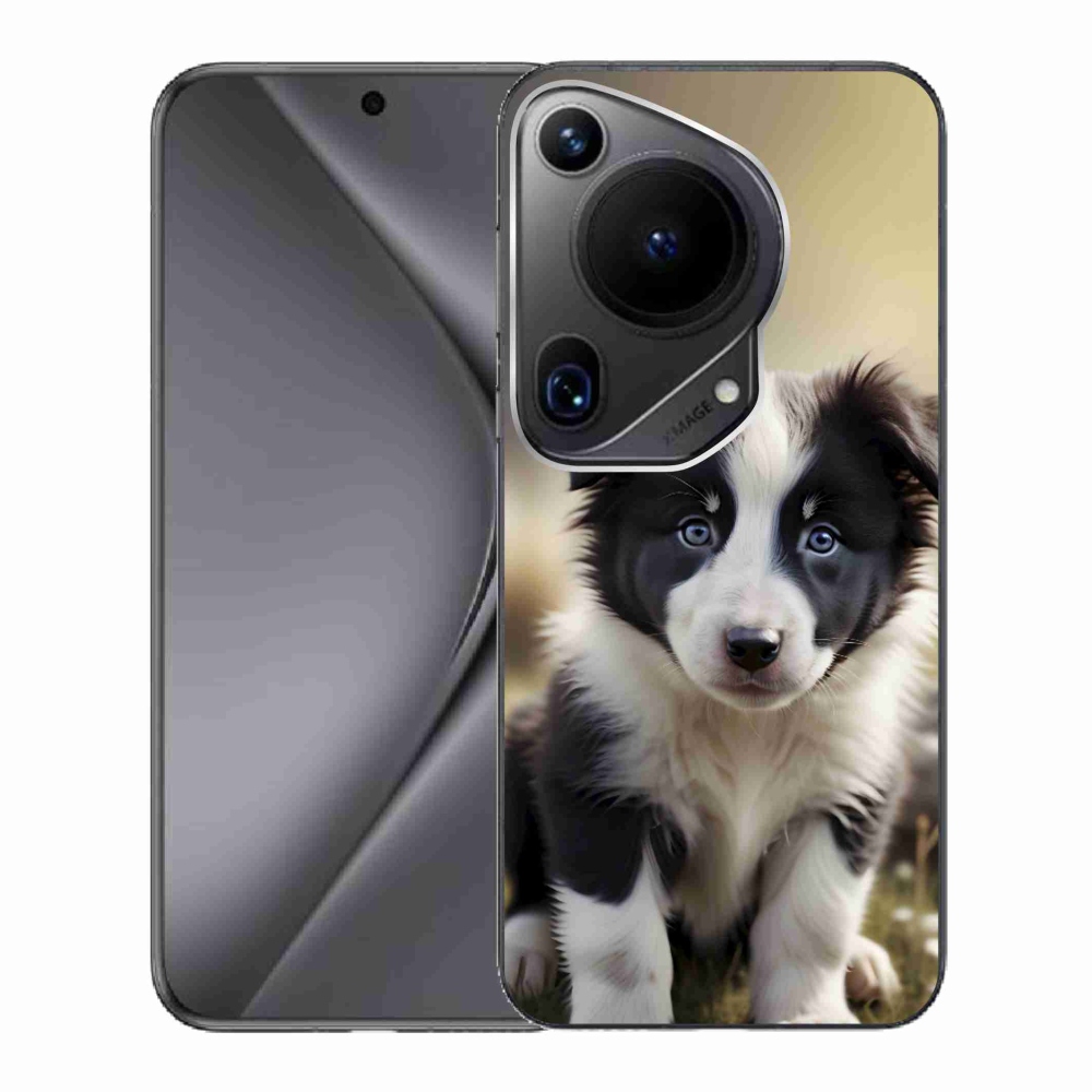 Gélový kryt mmCase na Huawei Pura 70 Ultra - roztomilá border kólia