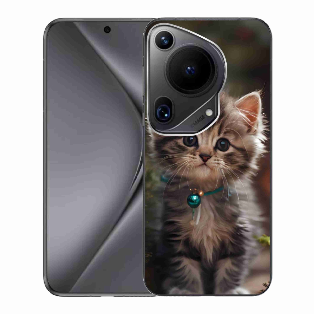 Gélový kryt mmCase na Huawei Pura 70 Ultra - roztomilé mačiatko 11