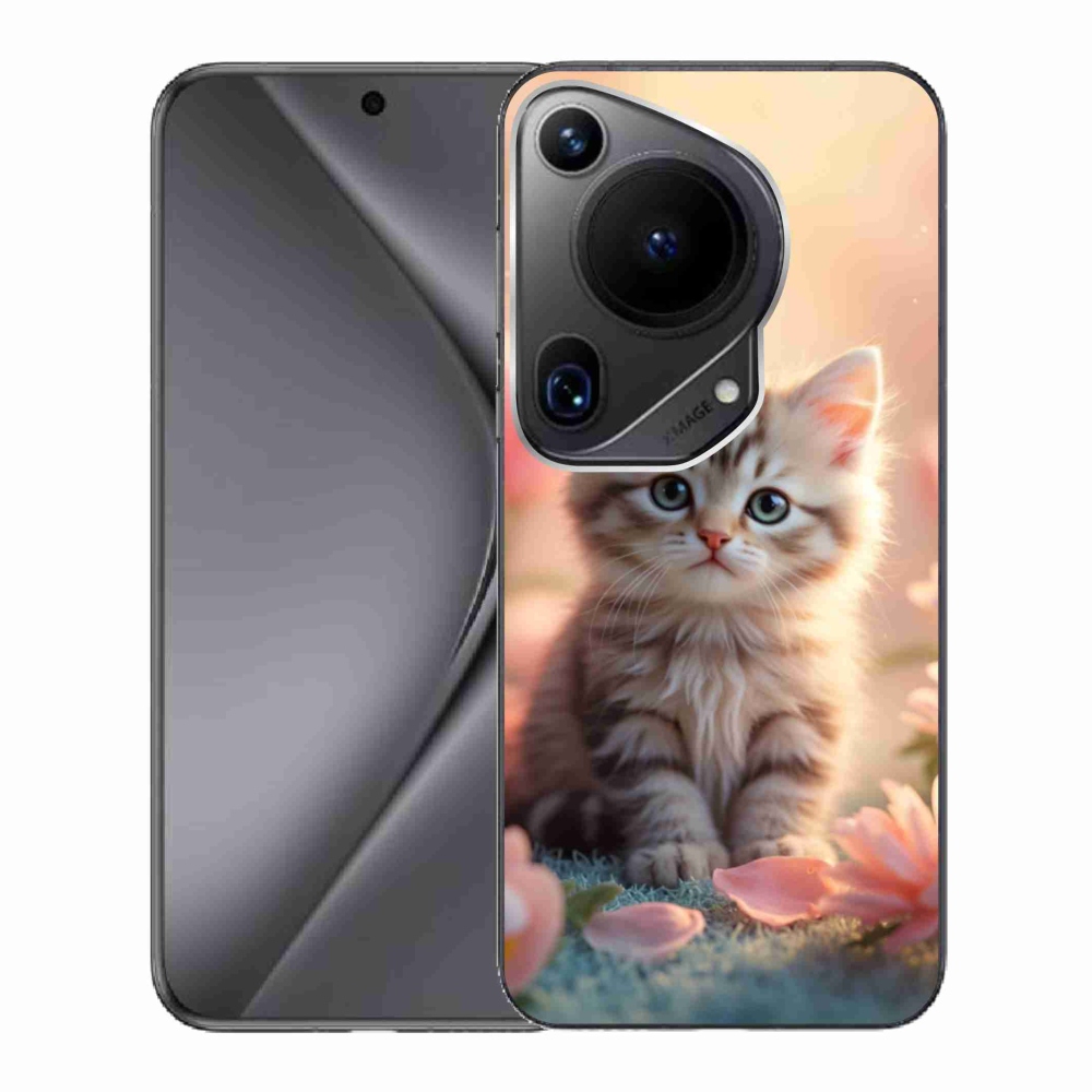 Gélový kryt mmCase na Huawei Pura 70 Ultra - roztomilé mačiatko 8