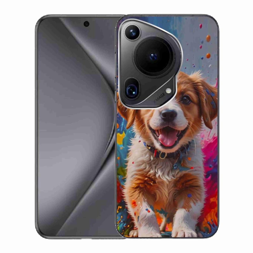 Gélový kryt mmCase na Huawei Pura 70 Ultra - roztomilé šteňa 3