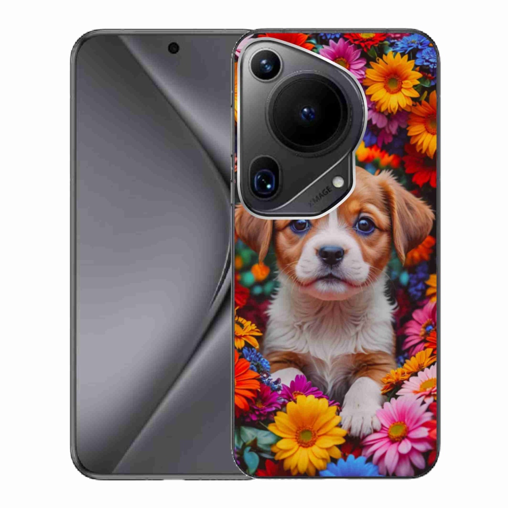 Gélový kryt mmCase na Huawei Pura 70 Ultra - roztomilé šteňa