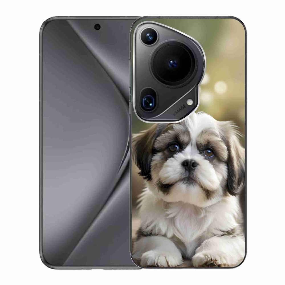 Gélový kryt mmCase na Huawei Pura 70 Ultra - roztomilý shih-tzu