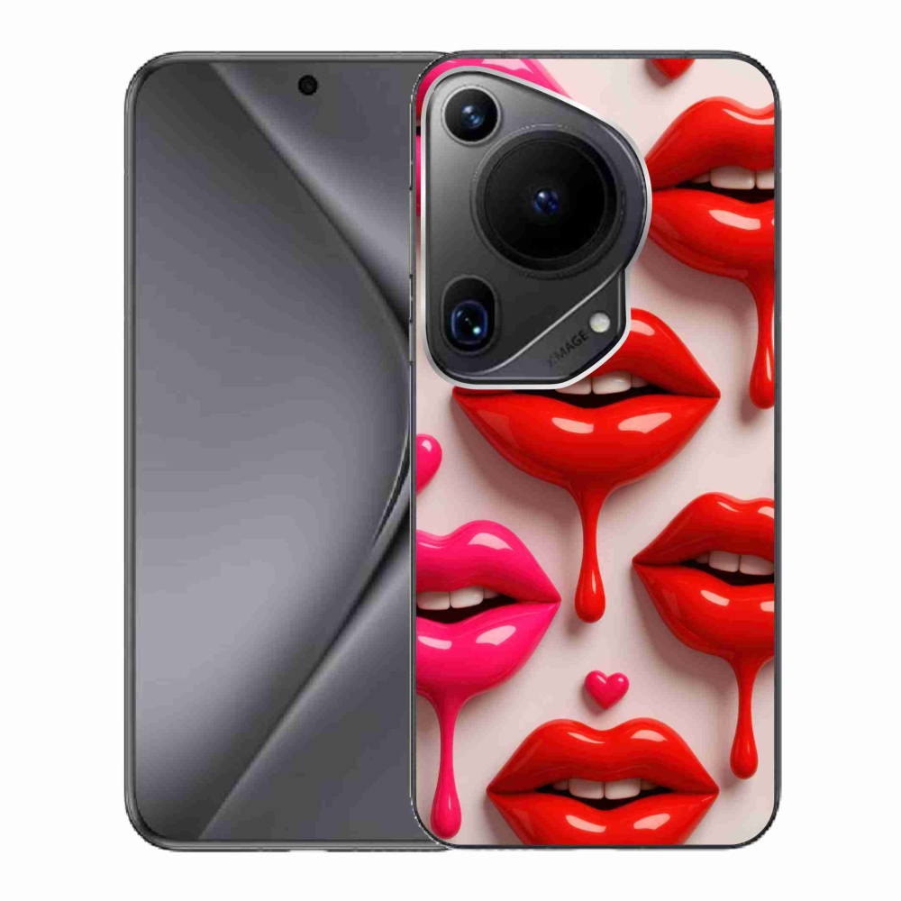 Gélový kryt mmCase na Huawei Pura 70 Ultra - pery 2