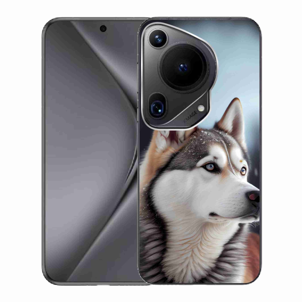 Gélový kryt mmCase na Huawei Pura 70 Ultra - sibírsky husky