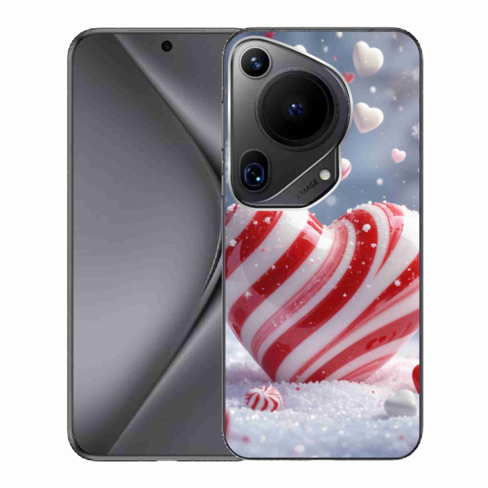 Gélový kryt mmCase na Huawei Pura 70 Ultra - sladké srdce