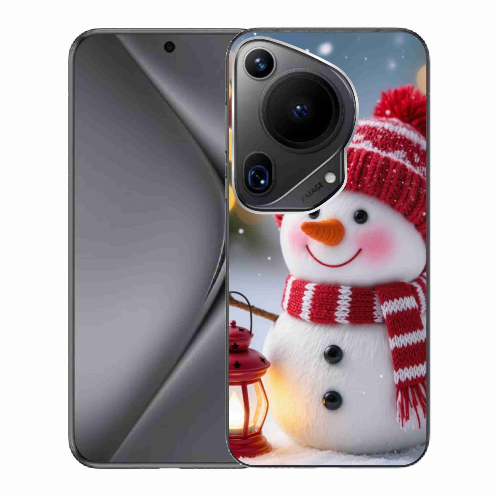 Gélový kryt mmCase na Huawei Pura 70 Ultra - snehuliak 2