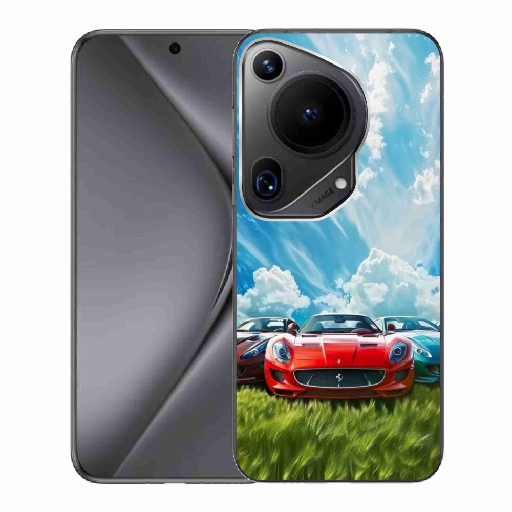 Gélový kryt mmCase na Huawei Pura 70 Ultra - športové vozidlá