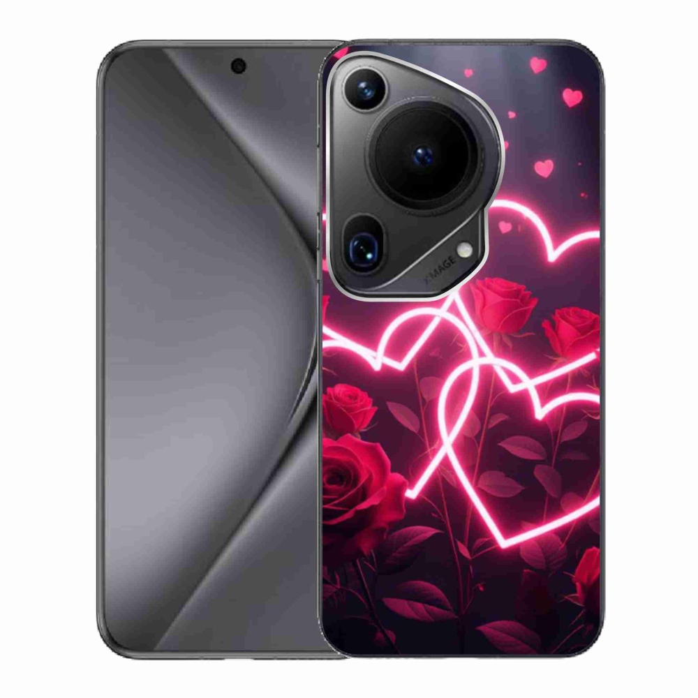 Gélový kryt mmCase na Huawei Pura 70 Ultra - srdce lásky