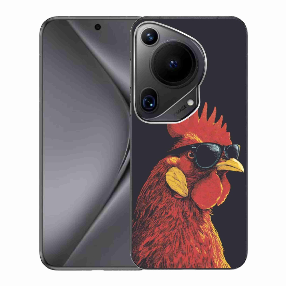 Gélový kryt mmCase na Huawei Pura 70 Ultra - štýlový kohút