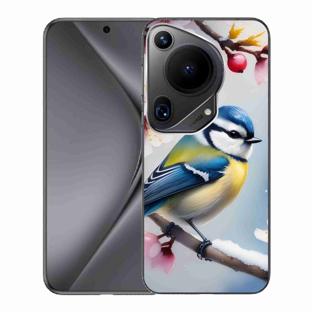 Gélový kryt mmCase na Huawei Pura 70 Ultra - sýkorka