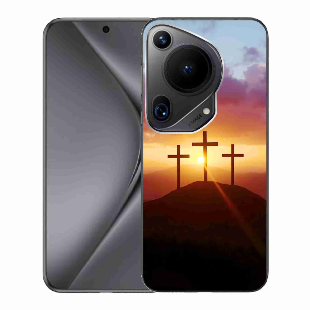 Gélový kryt mmCase na Huawei Pura 70 Ultra - tri kríža
