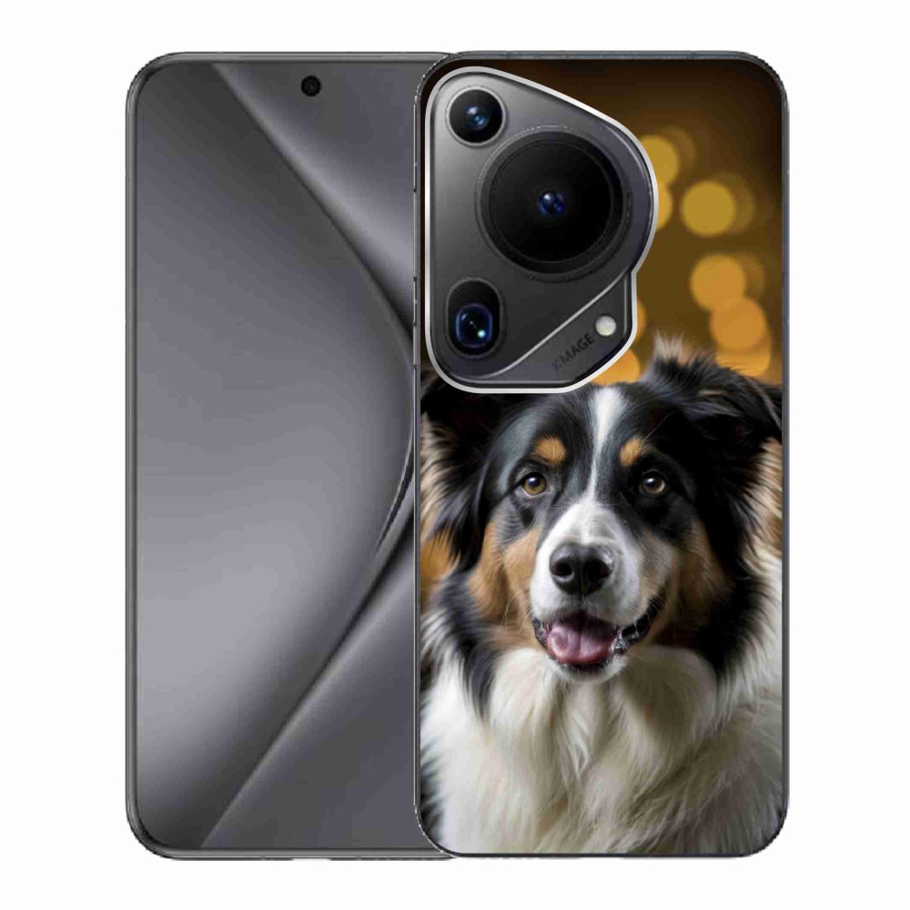 Gélový kryt mmCase na Huawei Pura 70 Ultra - usmievavý austrálsky ovčiak