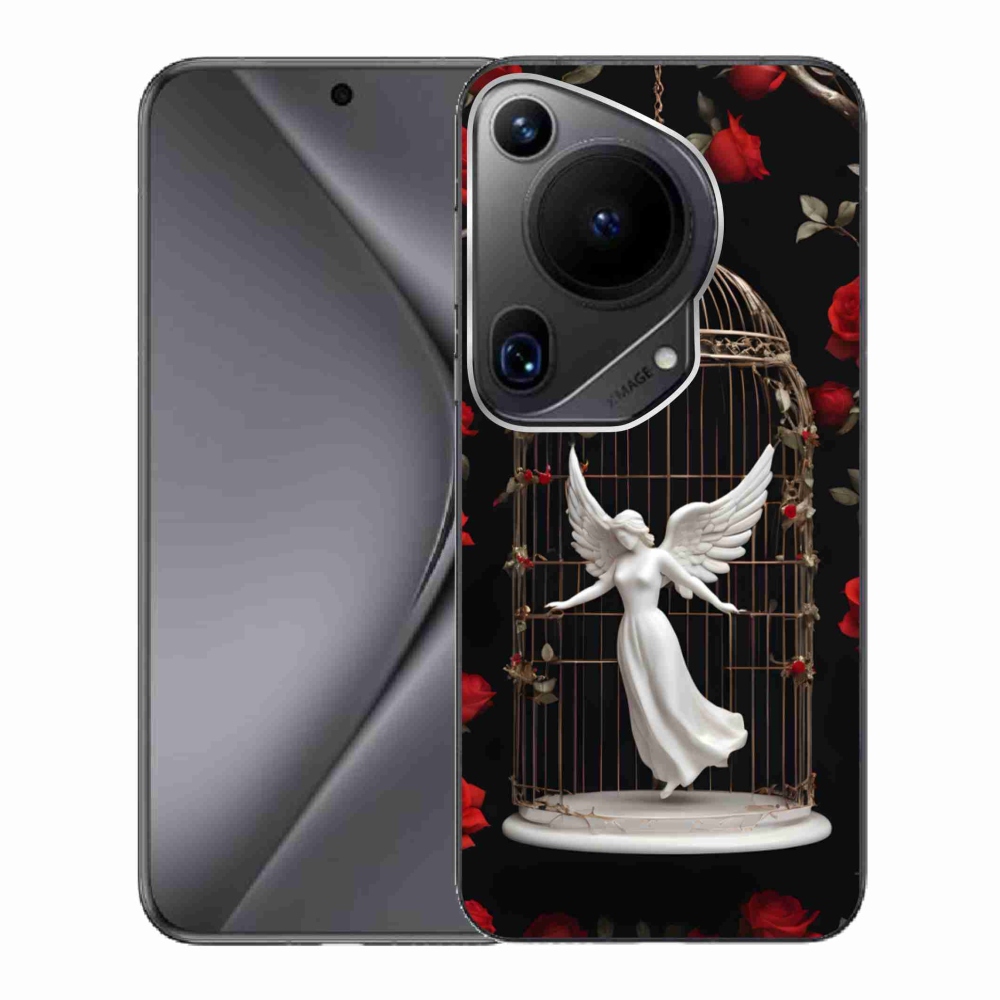 Gélový kryt mmCase na Huawei Pura 70 Ultra - uväznený anjel