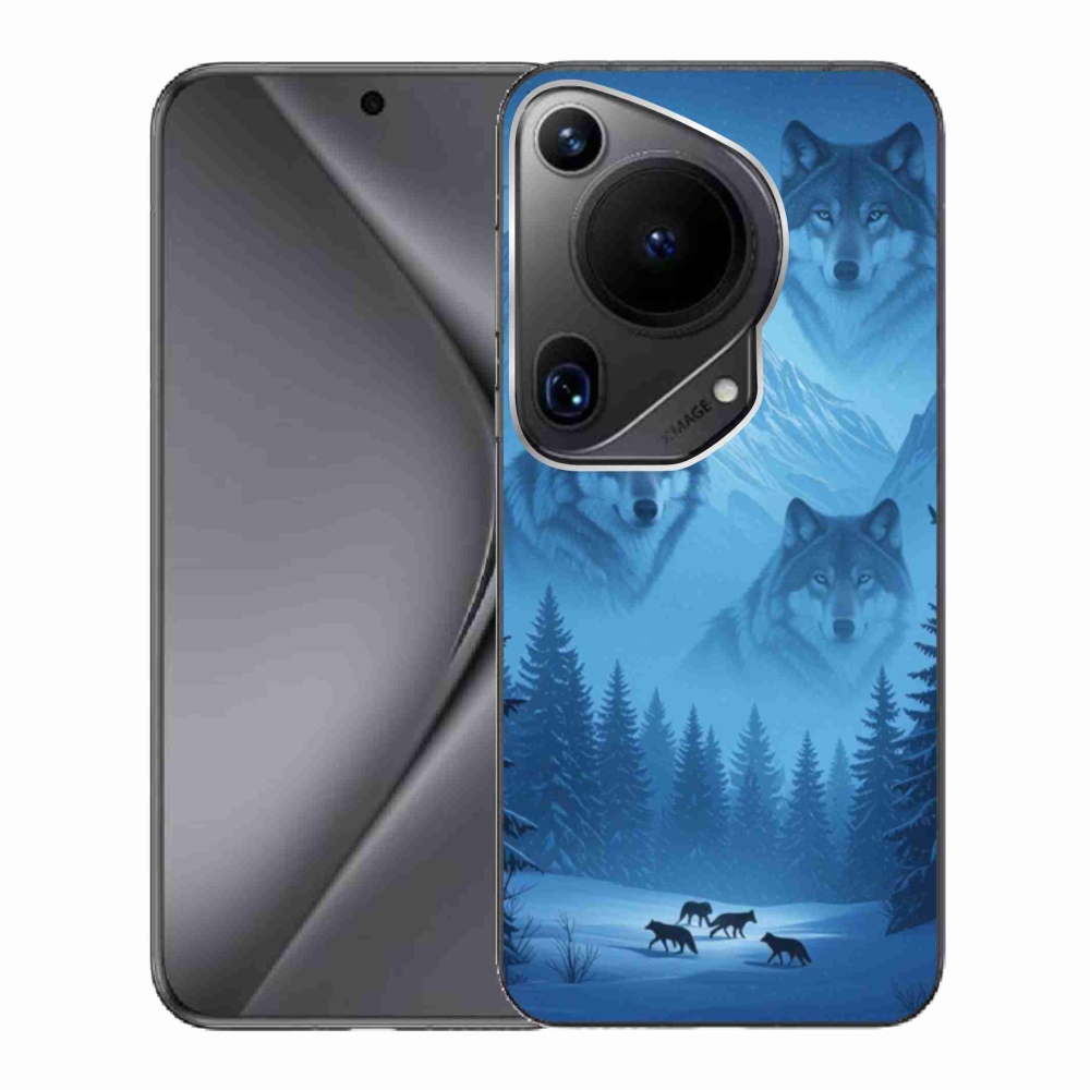Gélový kryt mmCase na Huawei Pura 70 Ultra - vlčia svorka