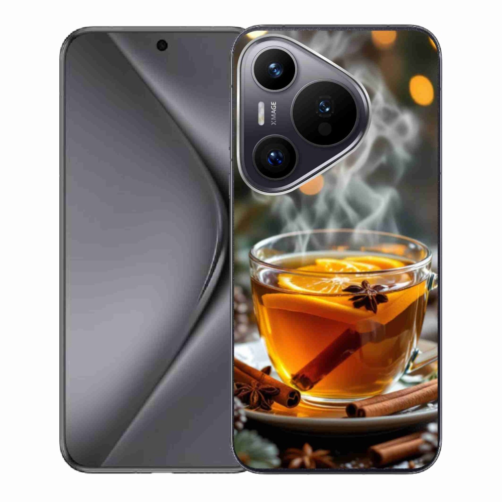 Gélový kryt mmCase na Huawei Pura 70 - vianočný punč