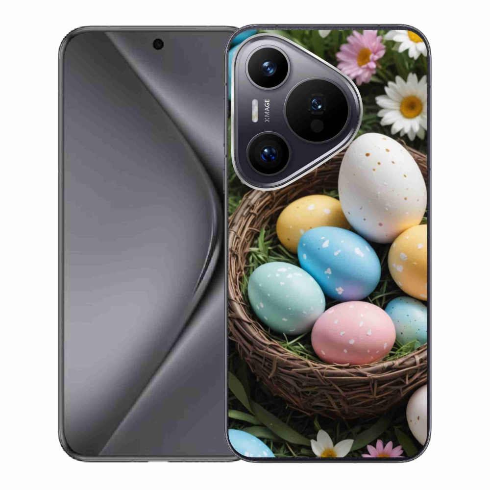 Gélový kryt mmCase na Huawei Pura 70 - veľkonočné vajíčka 2