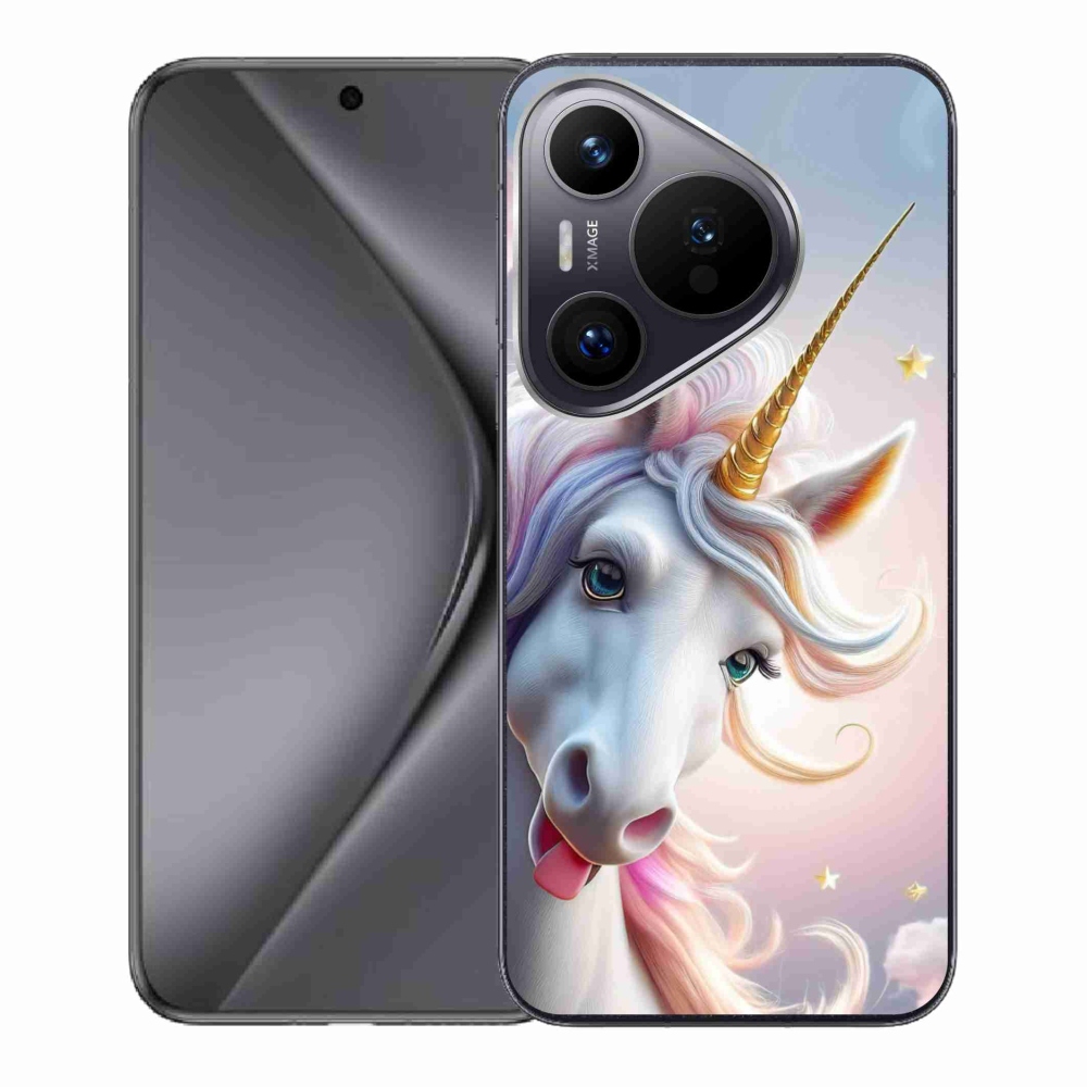 Gélový kryt mmCase na Huawei Pura 70 - veselý jednorožec