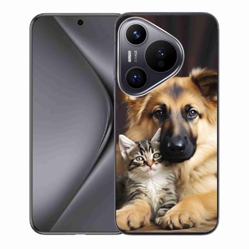 Gélový kryt mmCase na Huawei Pura 70 - zvieracie priateľstvo