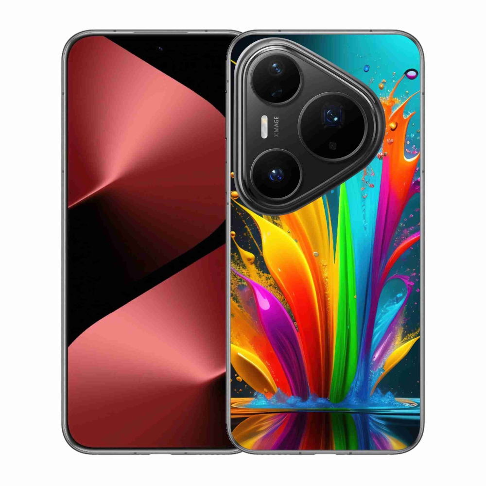 Gélový kryt mmCase na Huawei Pura 80 Pro - abstraktný motív 1