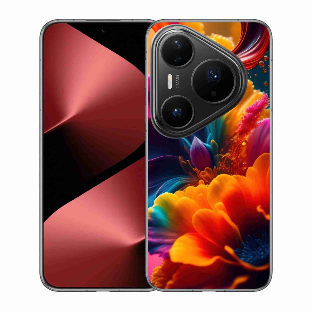 Gélový kryt mmCase na Huawei Pura 80 Pro - abstraktný motív 2