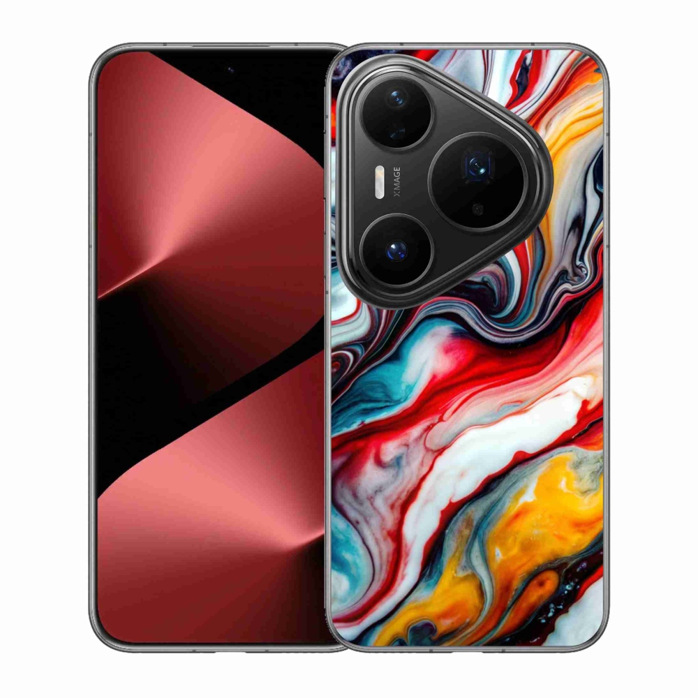 Gélový kryt mmCase na Huawei Pura 80 Pro - abstraktný motív 35