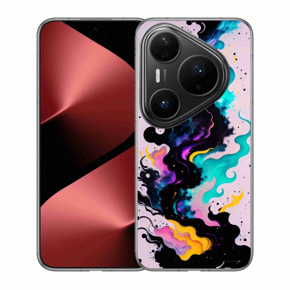 Gélový kryt mmCase na Huawei Pura 80 Pro - abstraktný motív 4