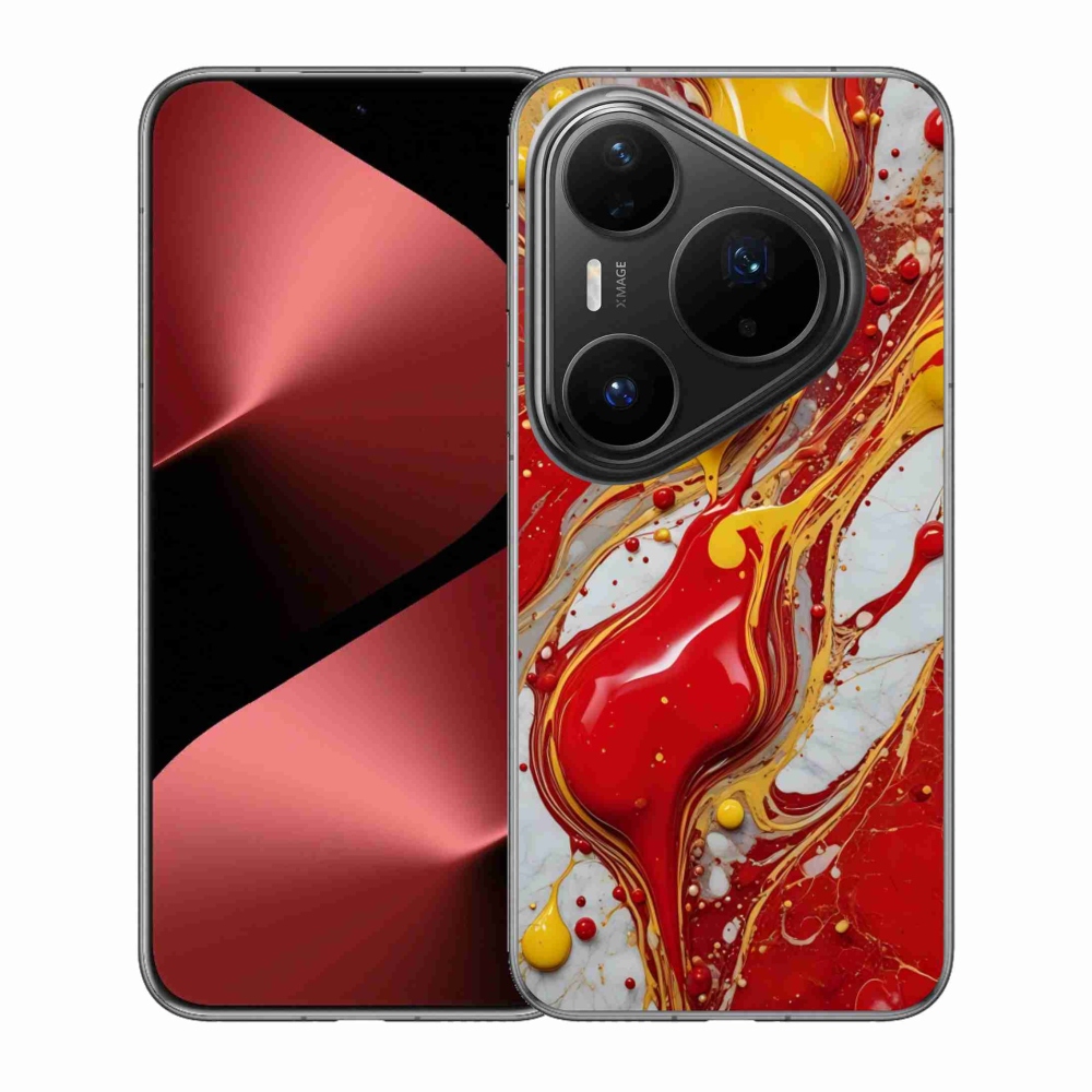 Gélový kryt mmCase na Huawei Pura 80 Pro - abstraktný motív 42