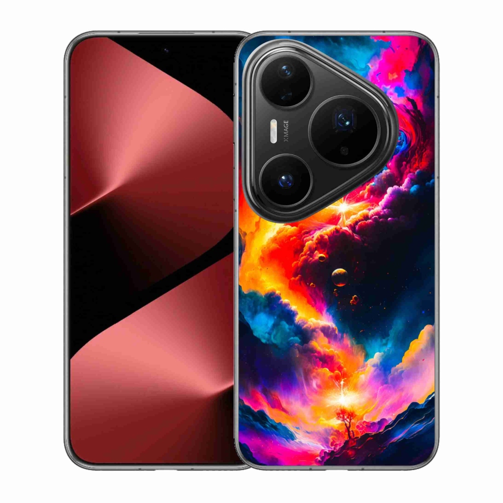 Gélový kryt mmCase na Huawei Pura 80 Pro - abstraktný motív