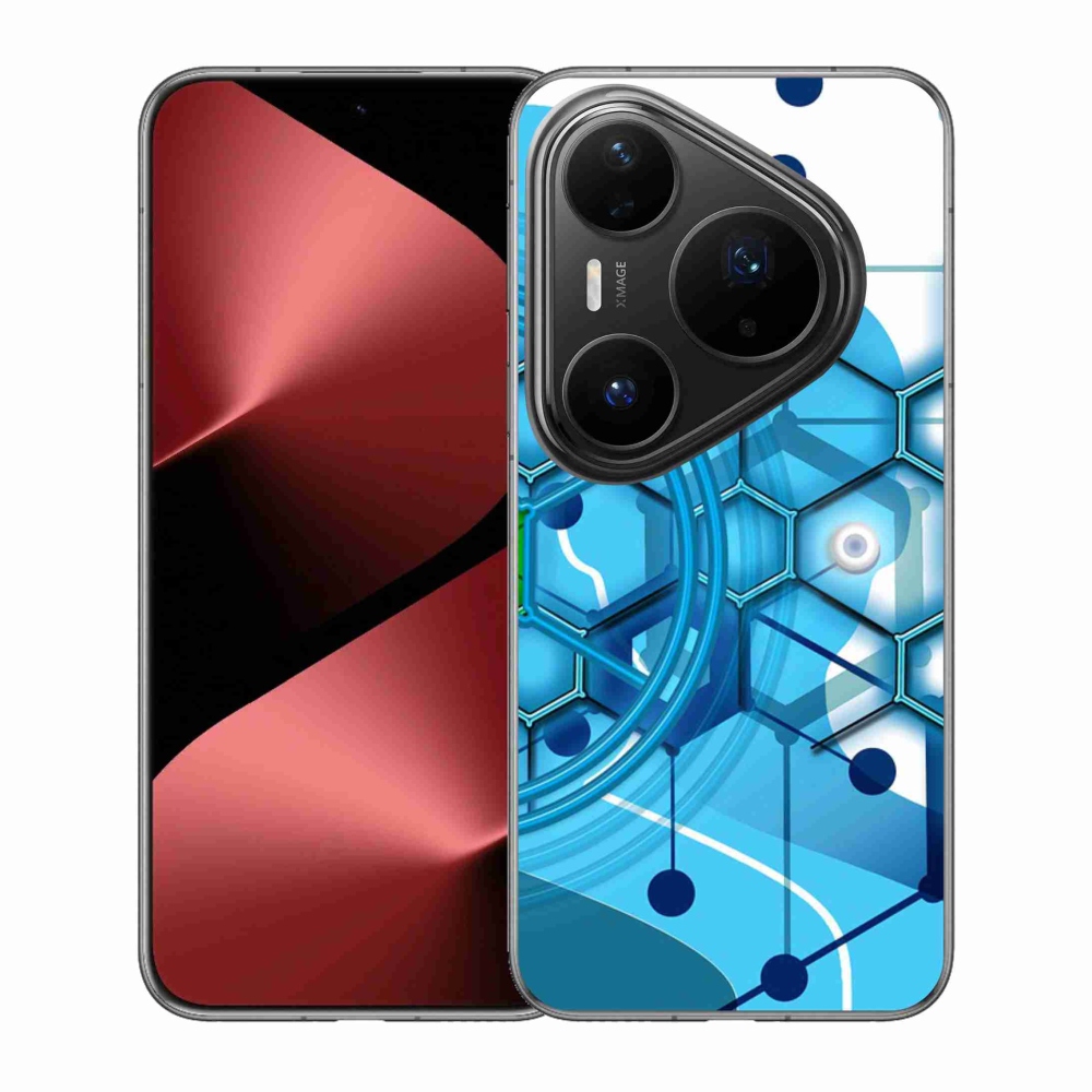 Gélový kryt mmCase na Huawei Pura 80 Pro - abstraktný vzor 2