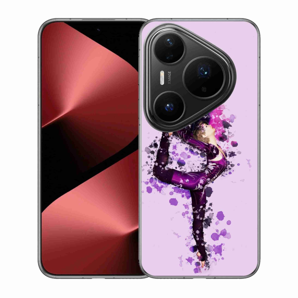 Gélový kryt mmCase na Huawei Pura 80 Pro - baletka