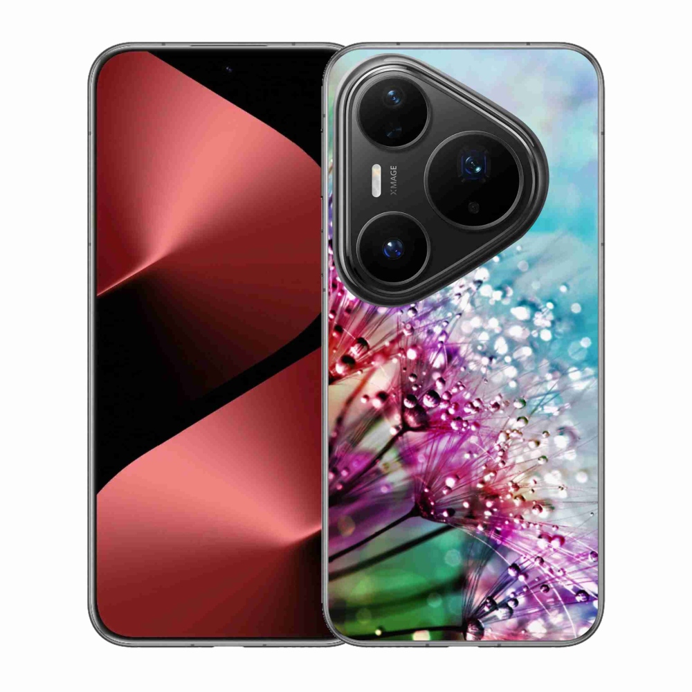 Gélový kryt mmCase na Huawei Pura 80 Pro - farebné kvety
