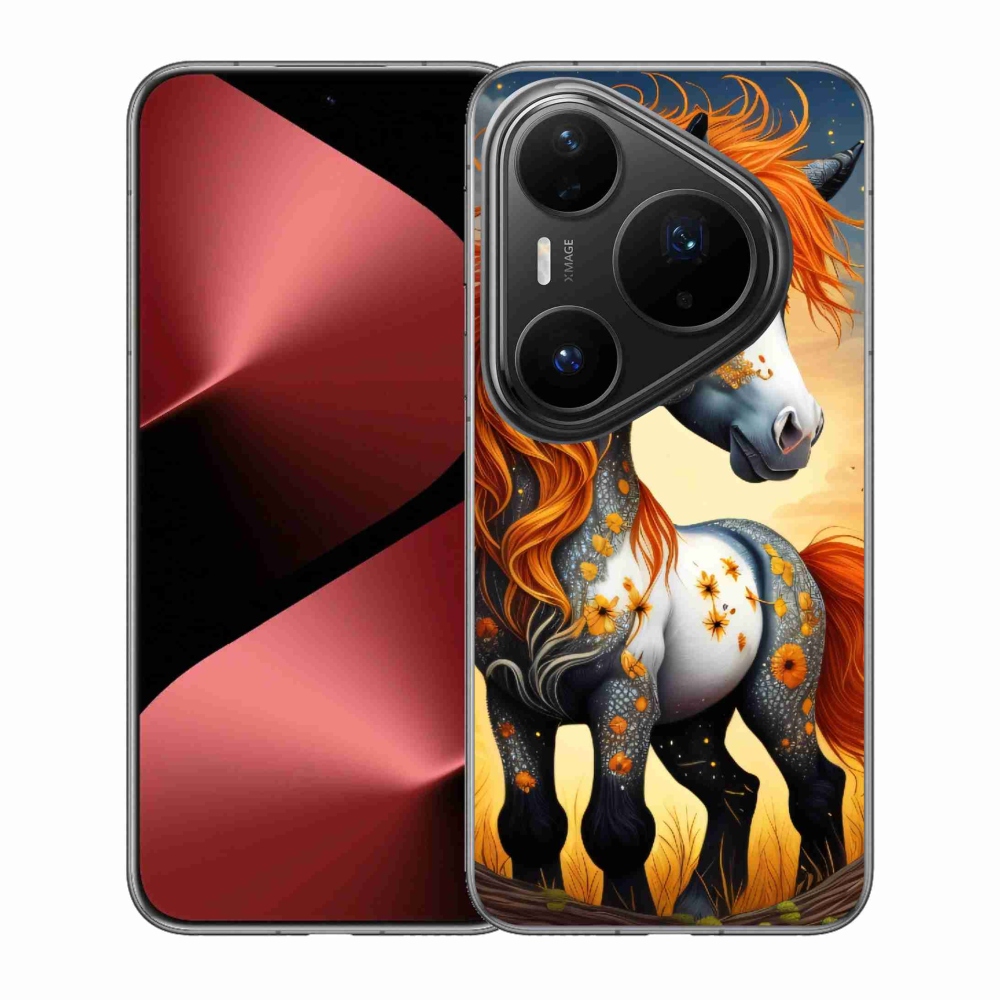 Gélový kryt mmCase na Huawei Pura 80 Pro - farebný poník