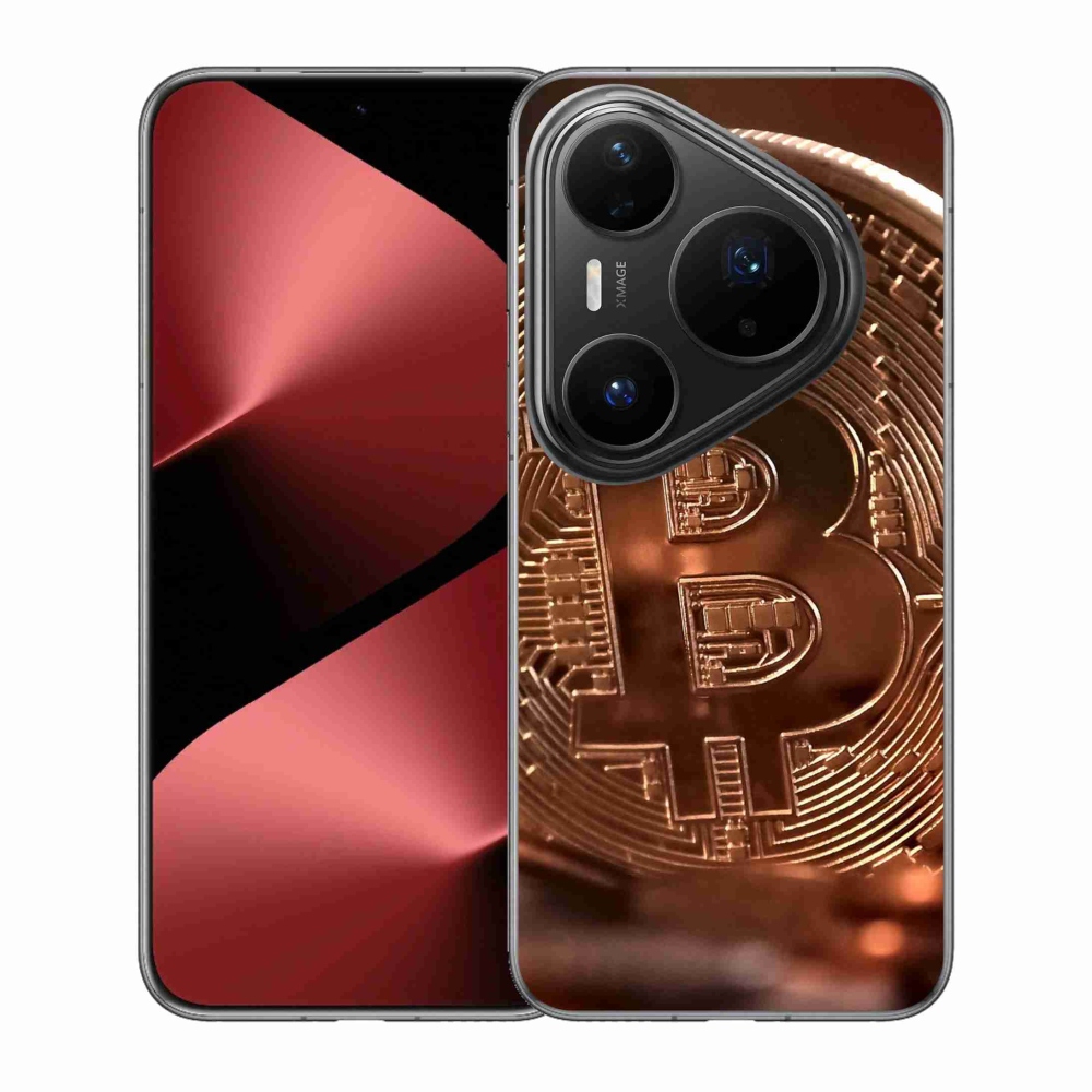 Gélový kryt mmCase na Huawei Pura 80 Pro - bitcoin