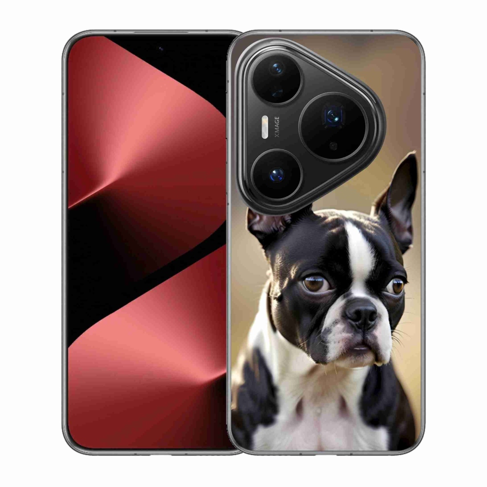 Gélový kryt mmCase na Huawei Pura 80 Pro - bostonský teriér