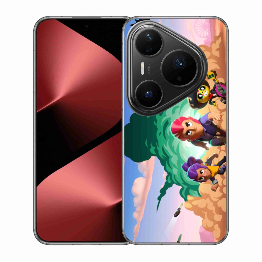 Gélový kryt mmCase na Huawei Pura 80 Pro - brawl stars