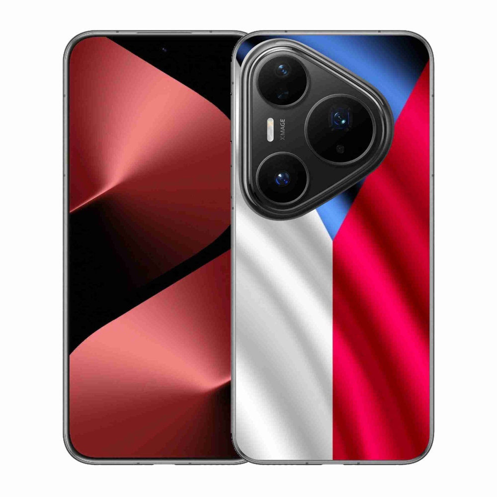 Gélový kryt mmCase na Huawei Pura 80 Pro - česká vlajka