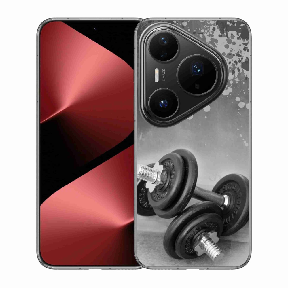 Gélový kryt mmCase na Huawei Pura 80 Pro - činky 1