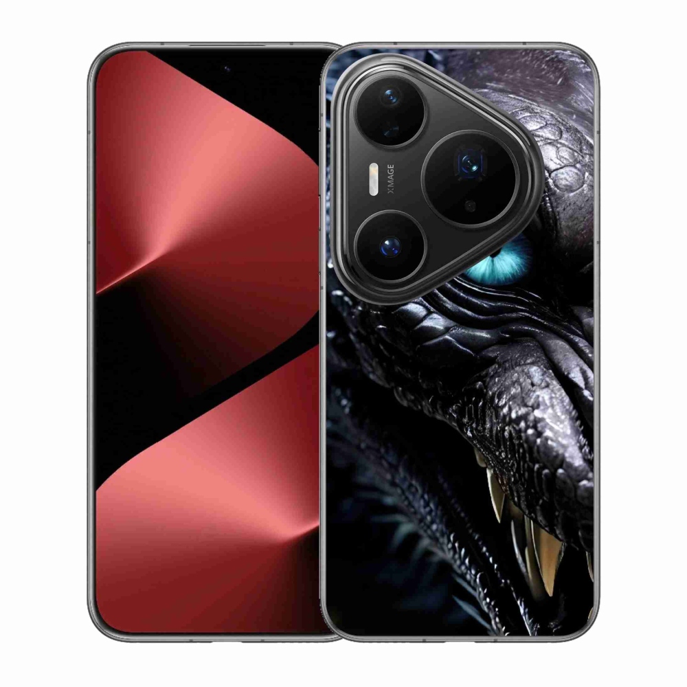 Gélový kryt mmCase na Huawei Pura 80 Pro - dračí pohľad