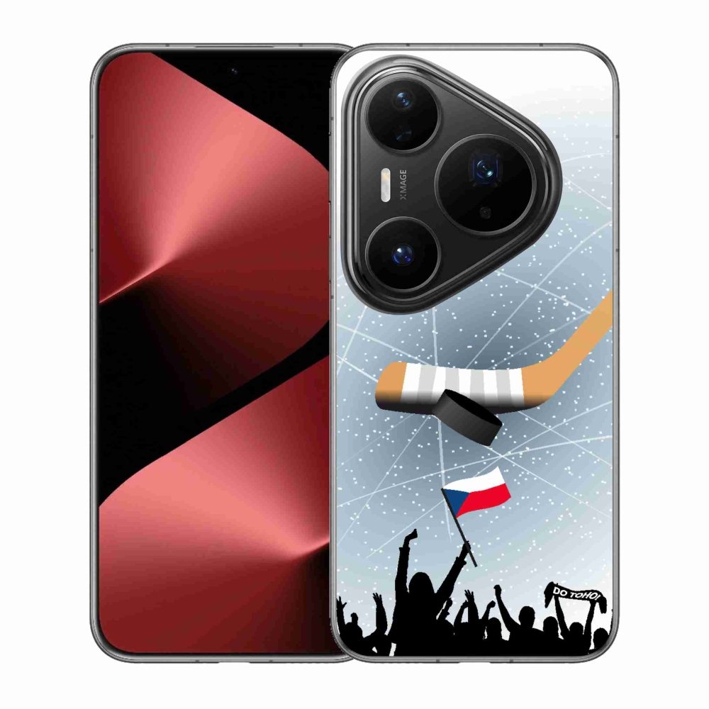 Gélový kryt mmCase na Huawei Pura 80 Pro - fanúšikovia hokeja