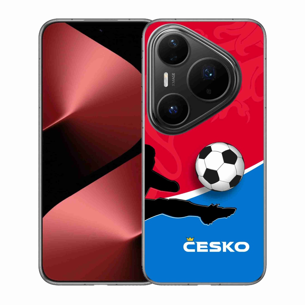 Gélový kryt mmCase na Huawei Pura 80 Pro - futbal Česko 2