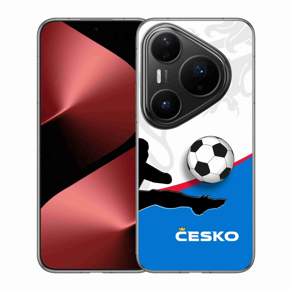 Gélový kryt mmCase na Huawei Pura 80 Pro - futbal Česko 3