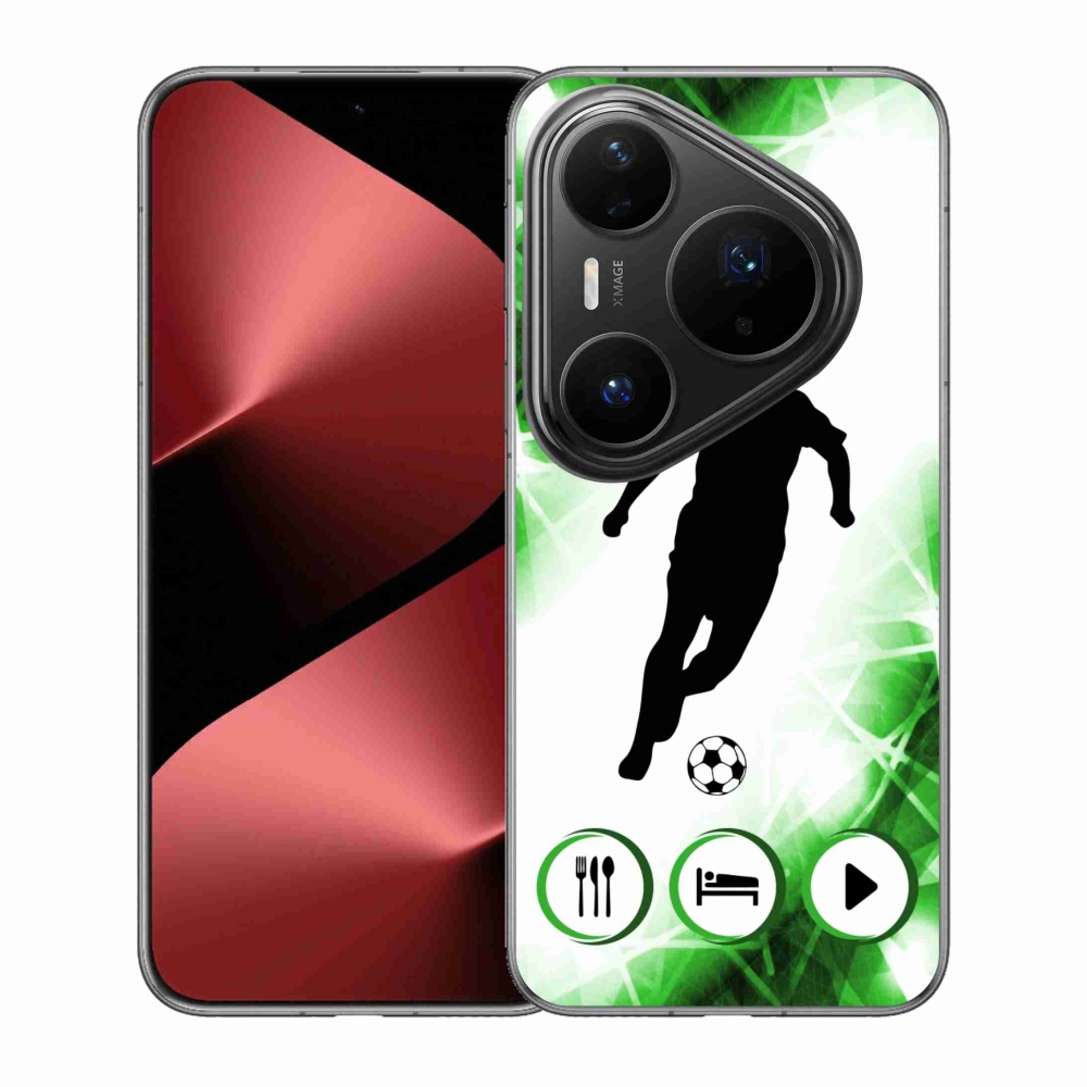 Gélový kryt mmCase na Huawei Pura 80 Pro - futbalista