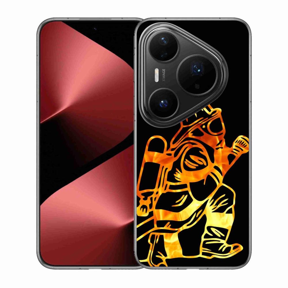 Gélový kryt mmCase na Huawei Pura 80 Pro - hasič 1