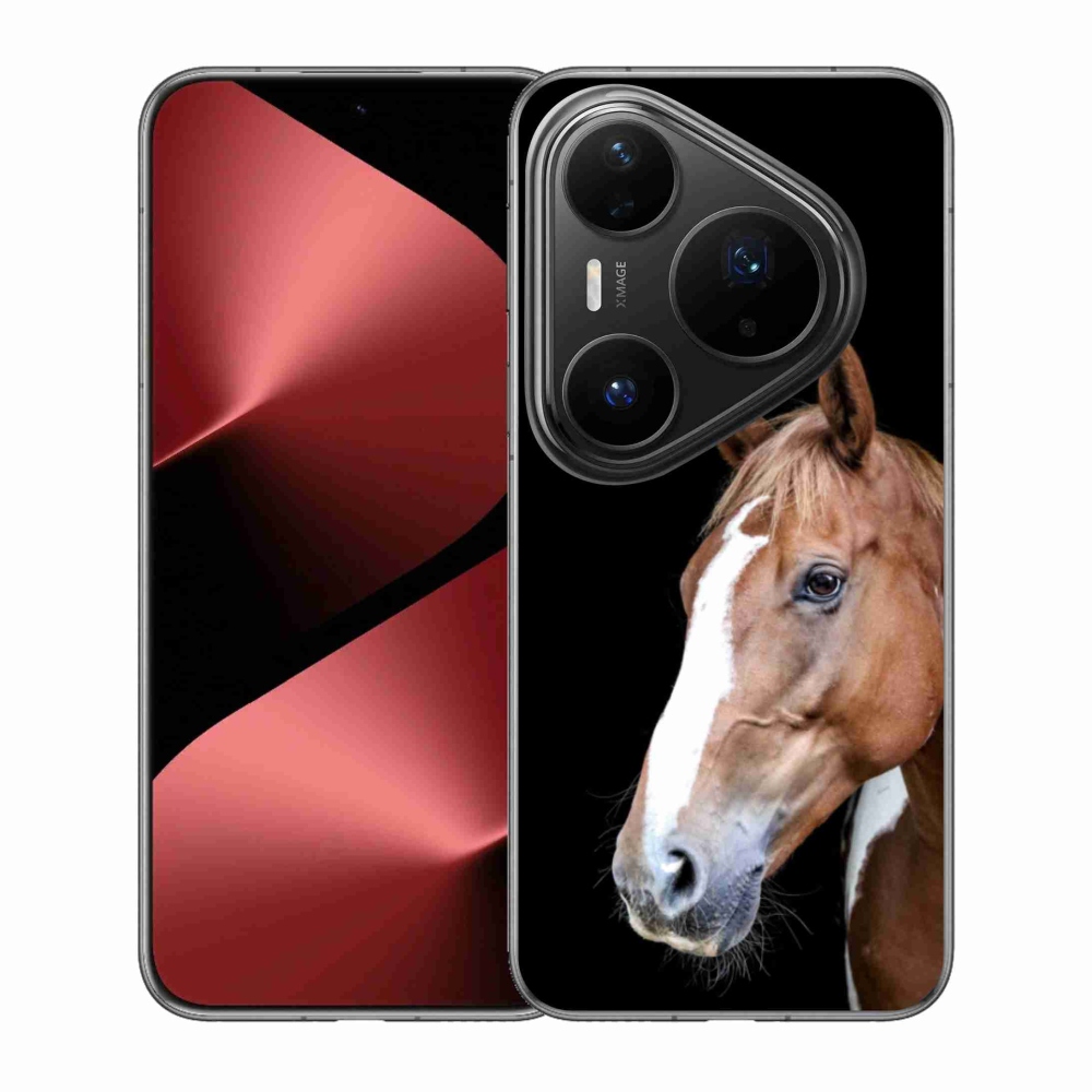 Gélový kryt mmCase na Huawei Pura 80 Pro - hnedý kôň 3