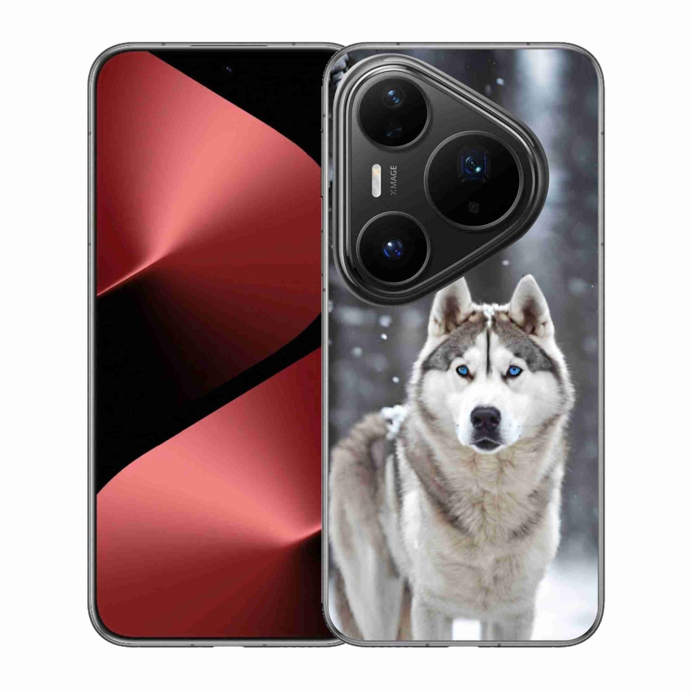 Gélový kryt mmCase na Huawei Pura 80 Pro - husky 2