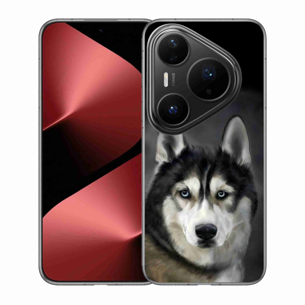 Gélový kryt mmCase na Huawei Pura 80 Pro - husky